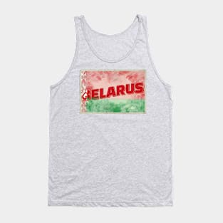 Belarus Vintage style retro souvenir Tank Top